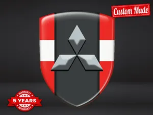 Mitsubishi Sticker Nouveau Conducteur Moderne Max Style Pro